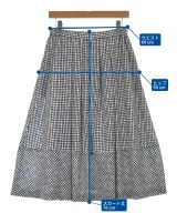 AMACA（アマカ）ロング・マキシ丈スカート 白 サイズ:38(M位) レディース/2200619224035