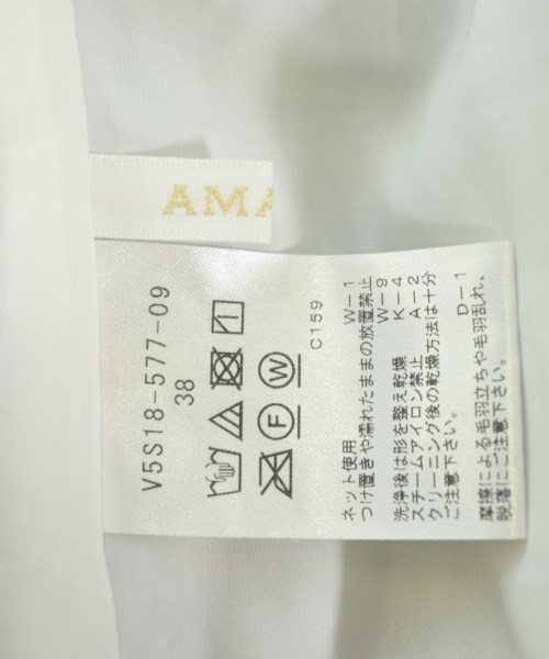 AMACA（アマカ）ロング・マキシ丈スカート 黒 サイズ:38(M位) レディース/2200610542046