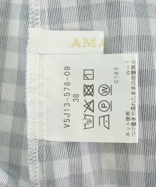 AMACA（アマカ）シャツワンピース 黒 サイズ:38(M位) レディース/2200610542053
