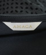 AMACA（アマカ）Tシャツ・カットソー 黒 サイズ:40(M位) レディース/2200611987136