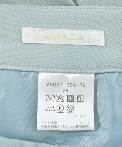 AMACA（アマカ）スラックス 緑 サイズ:38(M位) レディース/2200692369043