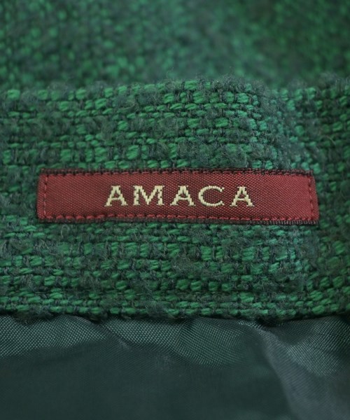 AMACA（アマカ）ロング・マキシ丈スカート 緑 サイズ:36(S位) レディース/2200655820024
