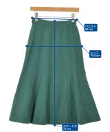 AMACA（アマカ）ロング・マキシ丈スカート 緑 サイズ:36(S位) レディース/2200655820024