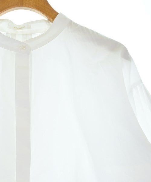 AMACA（アマカ）カジュアルシャツ 白 サイズ:38(M位) レディース/2200655954040