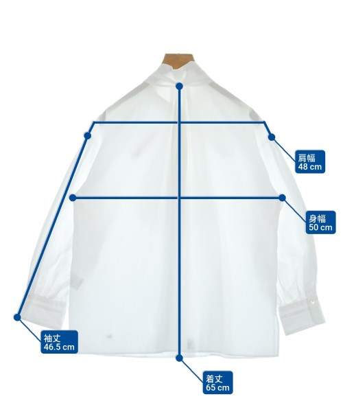 AMACA（アマカ）カジュアルシャツ 白 サイズ:38(M位) レディース/2200655954040