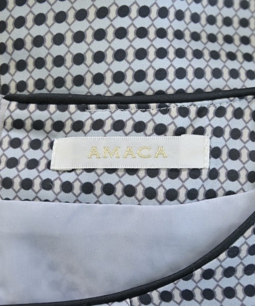 AMACA（アマカ）ワンピース 青 サイズ:38(M位) レディース/2200659213037