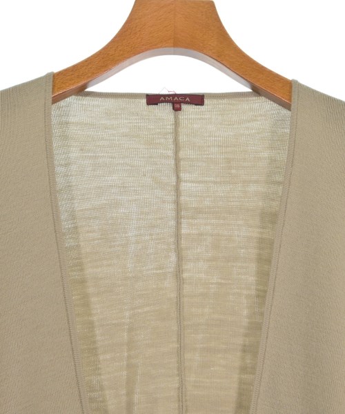 AMACA（アマカ）カーディガン ベージュ サイズ:38(M位) レディース/2200635869203