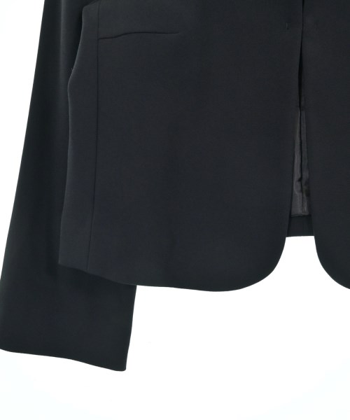 AMACA（アマカ）ノーカラージャケット 黒 サイズ:38(M位) レディース/2200647838013