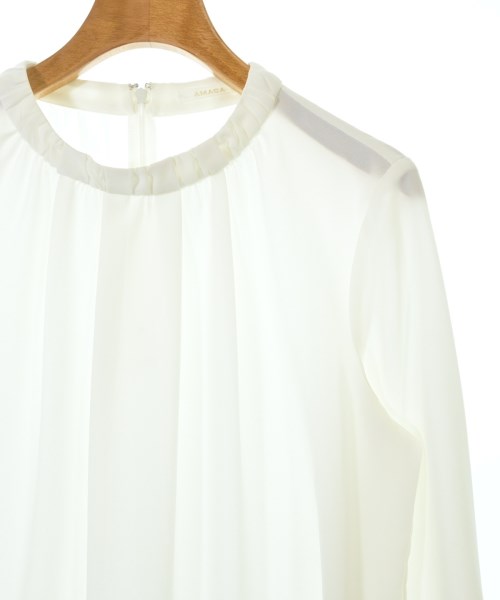AMACA（アマカ）ブラウス 白 サイズ:38(M位) レディース/2200659839107