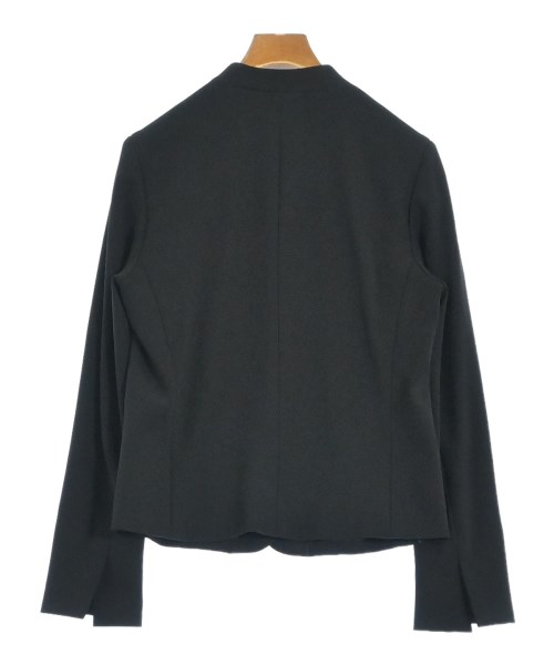 AMACA（アマカ）ノーカラージャケット 黒 サイズ:38(M位) レディース/2200666450029