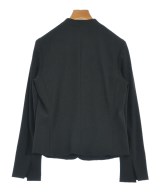 AMACA（アマカ）ノーカラージャケット 黒 サイズ:38(M位) レディース/2200666450029