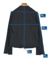 AMACA（アマカ）ノーカラージャケット 黒 サイズ:38(M位) レディース/2200666450029