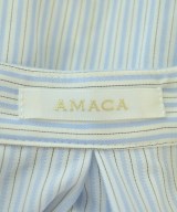 AMACA（アマカ）カジュアルシャツ 青 サイズ:38(M位) レディース/2200720390063