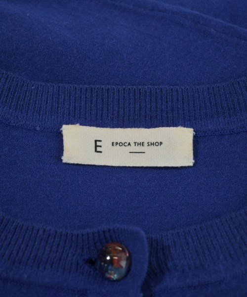 EPOCA THE SHOP（エポカザショップ）カーディガン 青 サイズ:40(M位) レディース/2200629092020