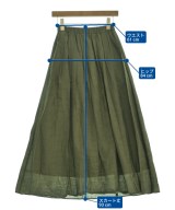 EPOCA THE SHOP（エポカザショップ）ロング・マキシ丈スカート カーキ サイズ:38(M位) レディース/2200639534084