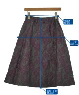 EPOCA THE SHOP（エポカザショップ）ひざ丈スカート グレー サイズ:38(M位) レディース/2200639021010