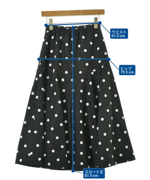 EPOCA THE SHOP（エポカザショップ）ロング・マキシ丈スカート 黒 サイズ:36(S位) レディース/2200643808058