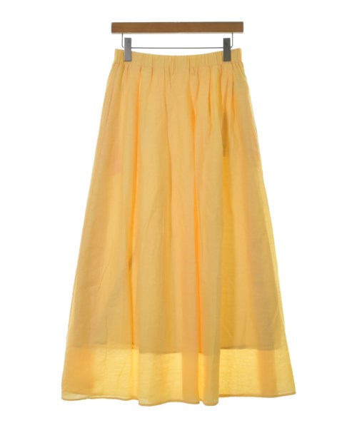 EPOCA THE SHOP(エポカザショップ)ロング・マキシ丈スカート 黄 サイズ:38(M位)/2200666127044