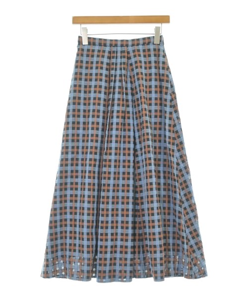 EPOCA THE SHOP(エポカザショップ)ロング・マキシ丈スカート 青 サイズ:38(M位)/2200671217020