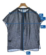 TRANS WORK（トランスワーク）ブラウス 紺 サイズ:40(M位) レディース/2200634984068