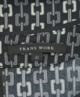 TRANS WORK（トランスワーク）Tシャツ・カットソー 黒 サイズ:40(M位) レディース/2200620375153