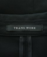 TRANS WORK（トランスワーク）テーラードジャケット 黒 サイズ:42(L位) レディース/2200620375160