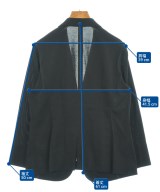 TRANS WORK（トランスワーク）テーラードジャケット 黒 サイズ:42(L位) レディース/2200620375160