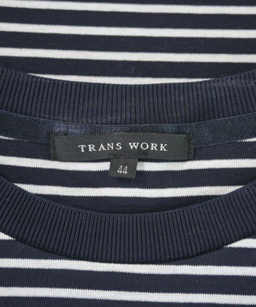 TRANS WORK（トランスワーク）ニット・セーター 紺 サイズ:44(XL位) レディース/2200627433146