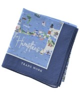 TRANS WORK（トランスワーク）バンダナ・スカーフ 青 サイズ:- レディース/2200674014053