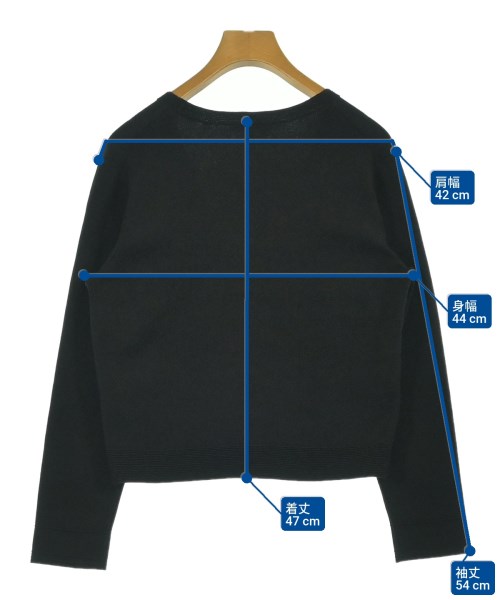 TRANS WORK（トランスワーク）カーディガン 黒 サイズ:38(M位) レディース/2200675651059