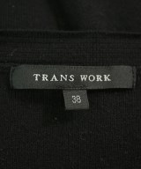 TRANS WORK（トランスワーク）カーディガン 黒 サイズ:38(M位) レディース/2200675651059