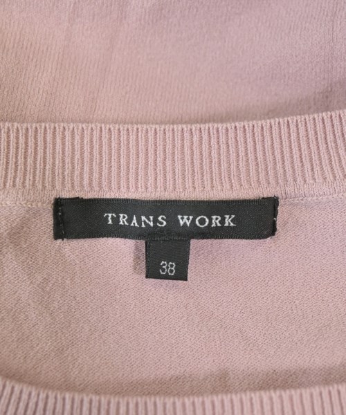 TRANS WORK（トランスワーク）ニット・セーター ピンク サイズ:38(M位) レディース/2200674812161