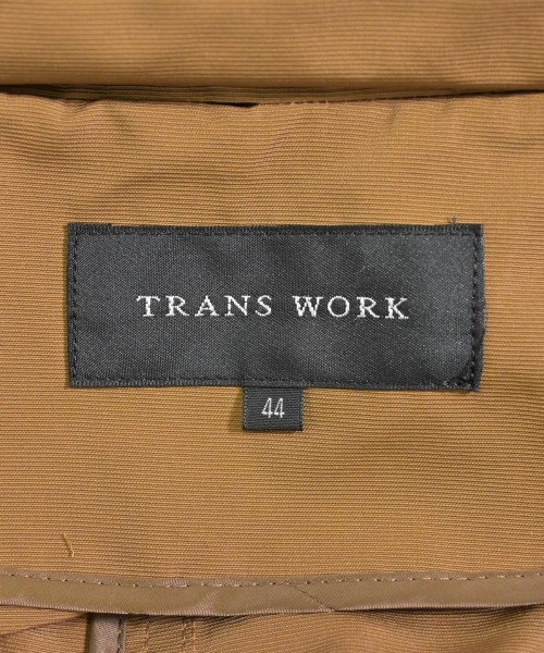 TRANS WORK（トランスワーク）マウンテンパーカー 茶 サイズ:44(XL位) レディース/2200692672013