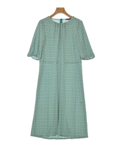 TRANS WORK(トランスワーク)ワンピース 緑 サイズ:38(M位)/2200648093046