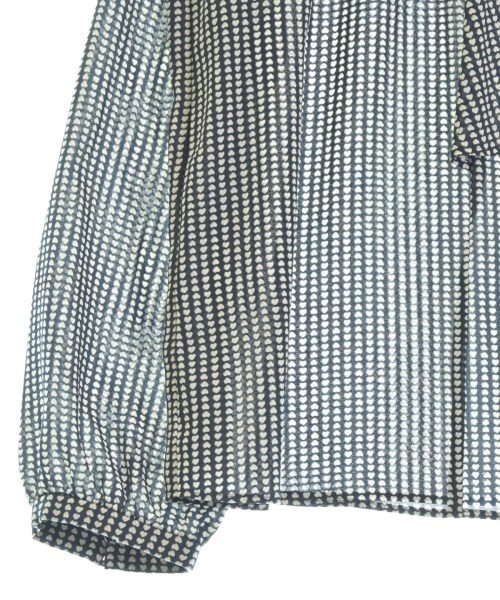 TRANS WORK（トランスワーク）ブラウス 紺 サイズ:40(M位) レディース/2200653564074