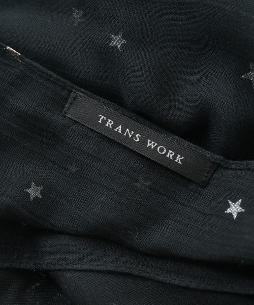 TRANS WORK（トランスワーク）ストール 黒 サイズ:- レディース/2200653564104