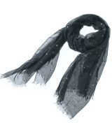 TRANS WORK（トランスワーク）ストール 黒 サイズ:- レディース/2200653564104