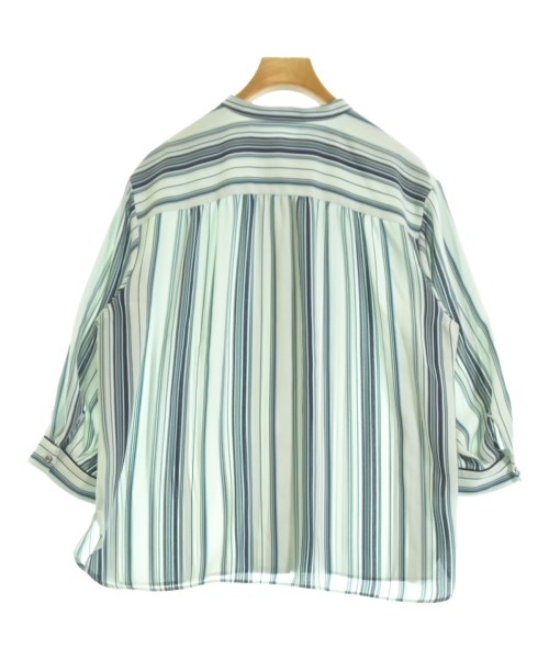 TRANS WORK（トランスワーク）カジュアルシャツ 青 サイズ:38(M位) レディース/2200655065029