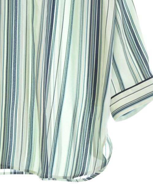 TRANS WORK（トランスワーク）カジュアルシャツ 青 サイズ:38(M位) レディース/2200655065029