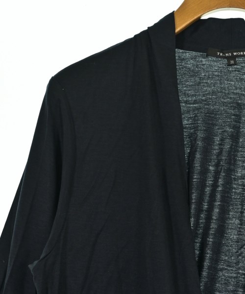 TRANS WORK（トランスワーク）カーディガン 紺 サイズ:38(M位) レディース/2200656846122