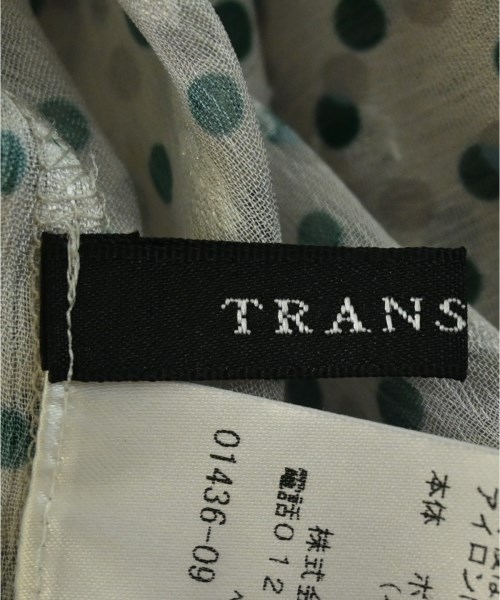 TRANS WORK（トランスワーク）ブラウス 白 サイズ:38(M位) レディース/2200718727055