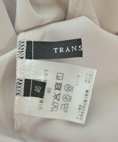 TRANS WORK（トランスワーク）ブラウス ピンク サイズ:40(M位) レディース/2200699493123