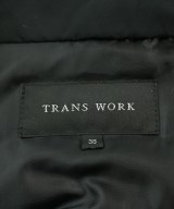 TRANS WORK（トランスワーク）ダウンジャケット/ダウンベスト 黒 サイズ:38(M位) レディース/2200668161039
