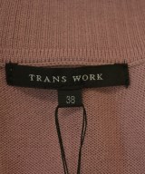 TRANS WORK（トランスワーク）カーディガン ピンク サイズ:38(M位) レディース/2200722138038