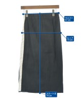 AKANE UTSUNOMIYA（アカネウツノミヤ）ひざ丈スカート 黒 サイズ:36(S位) レディース/2200634145247