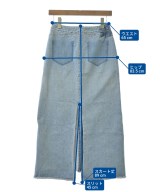 AKANE UTSUNOMIYA（アカネウツノミヤ）ロング・マキシ丈スカート 青 サイズ:36(S位) レディース/2200622380032