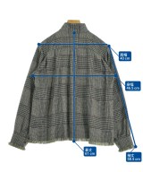 AKANE UTSUNOMIYA（アカネウツノミヤ）カジュアルシャツ 黒 サイズ:38(M位) レディース/2200626475017