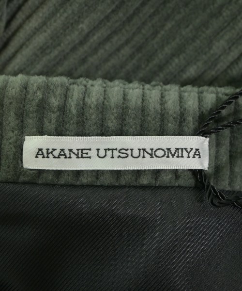 AKANE UTSUNOMIYA（アカネウツノミヤ）ワンピース 緑 サイズ:36(S位) レディース/2200641339011