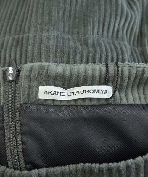 AKANE UTSUNOMIYA（アカネウツノミヤ）ワンピース グレー サイズ:36(S位) レディース/2200641339059