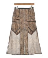 AKANE UTSUNOMIYA（アカネウツノミヤ）ロング・マキシ丈スカート 茶 サイズ:36(S位) レディース/2200617302155